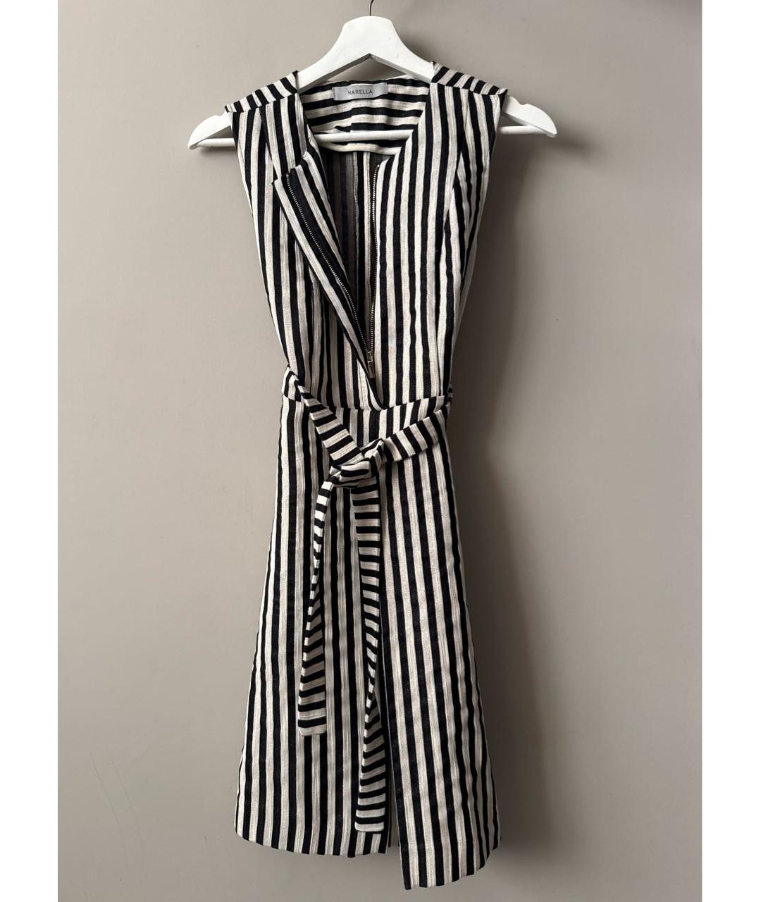 MARELLA Белое хлопковое повседневное платье, фото 2