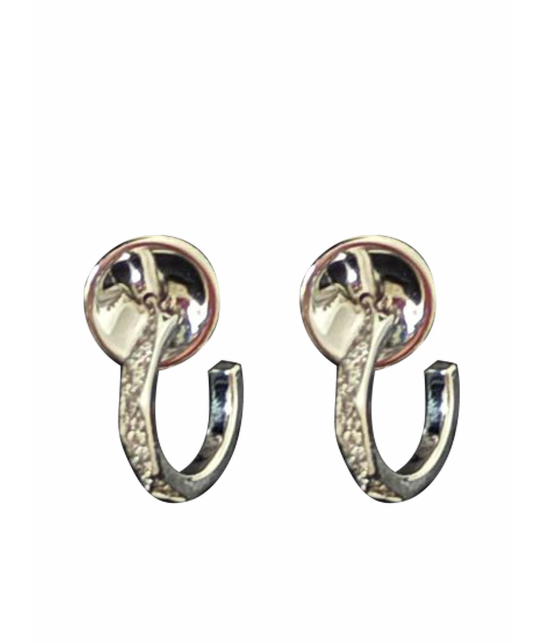 GRAFF Серебряные серьги из белого золота, фото 1