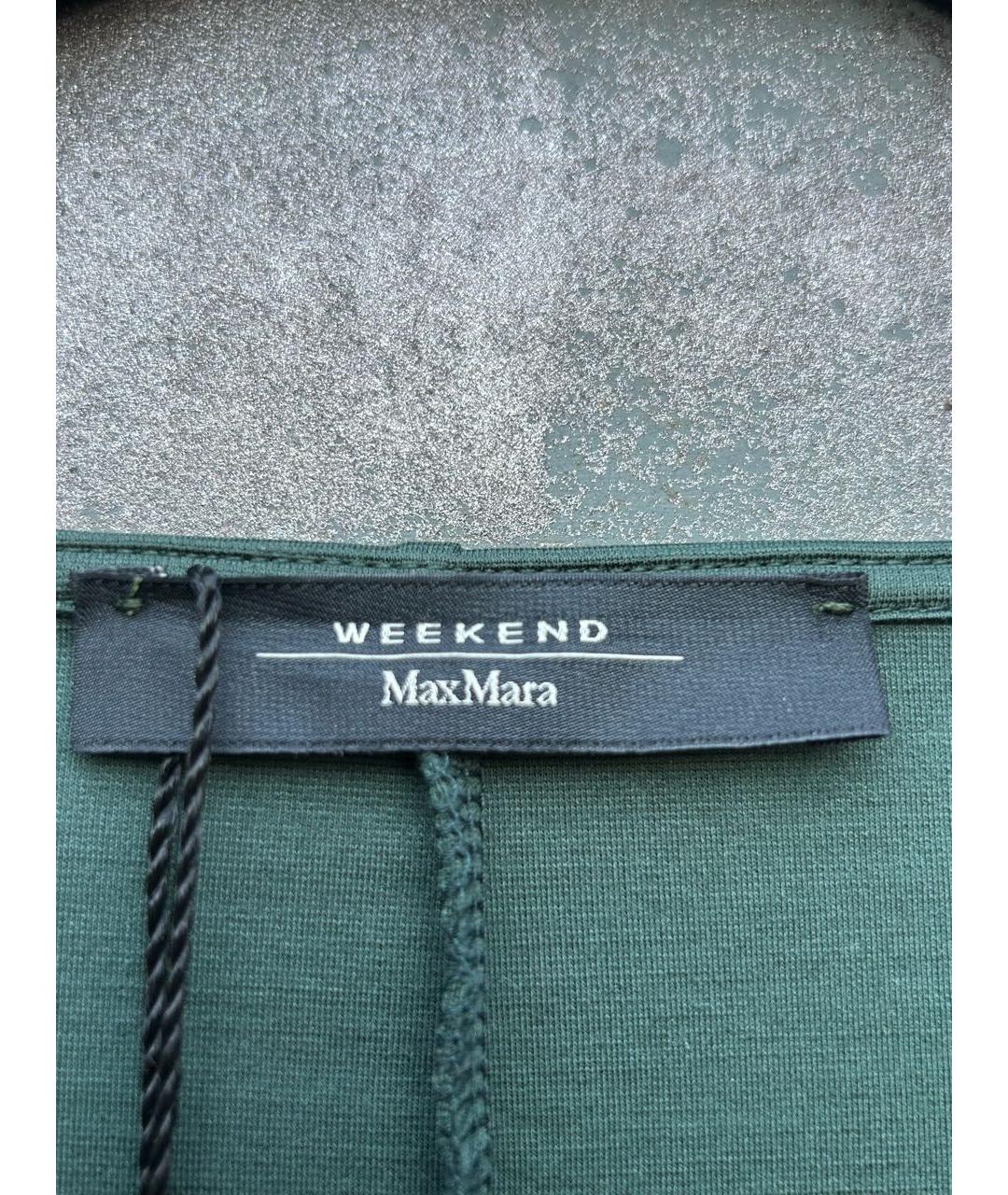 WEEKEND MAX MARA Зеленые повседневное платье, фото 3