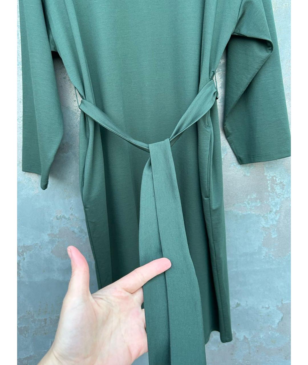 WEEKEND MAX MARA Зеленые повседневное платье, фото 8