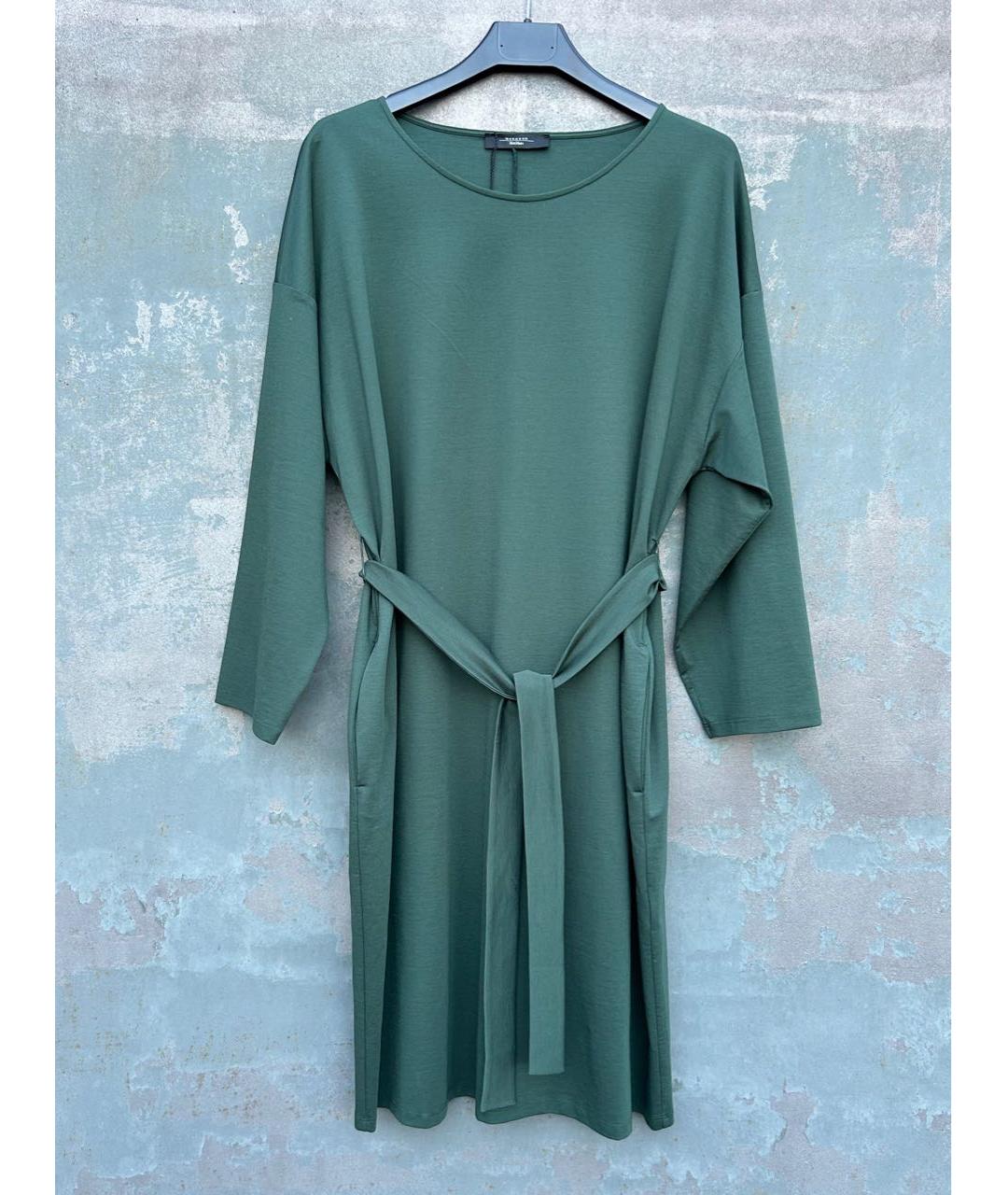 WEEKEND MAX MARA Зеленые повседневное платье, фото 9