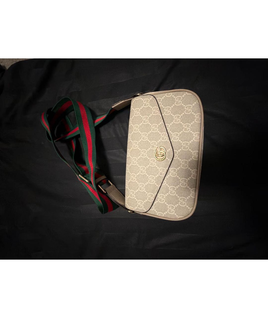GUCCI Бежевая сумка через плечо, фото 5