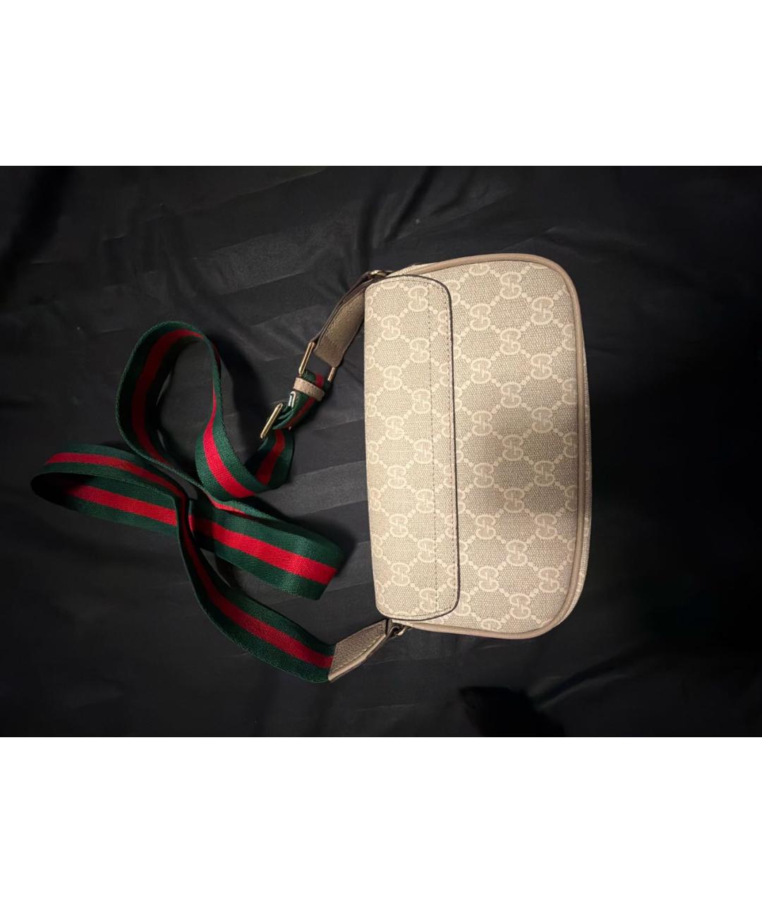 GUCCI Бежевая сумка через плечо, фото 3