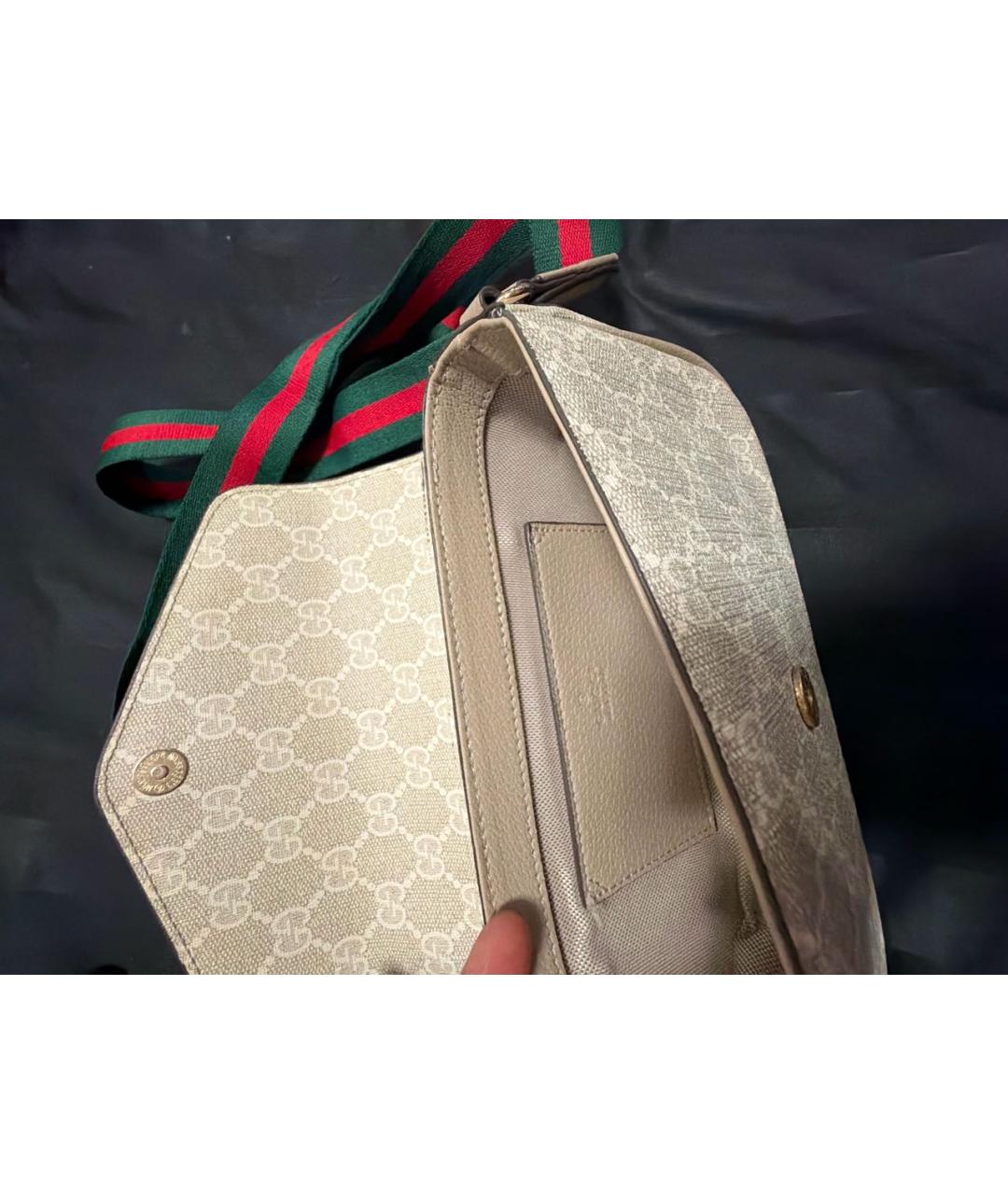 GUCCI Бежевая сумка через плечо, фото 4