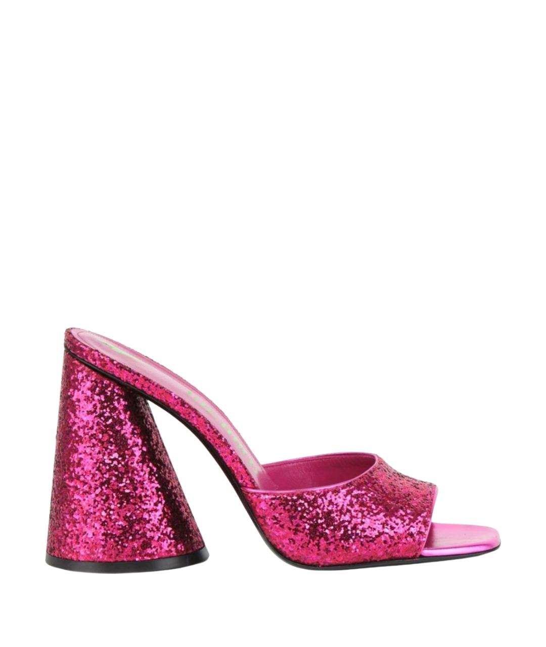THE ATTICO Фуксия мюли, фото 1