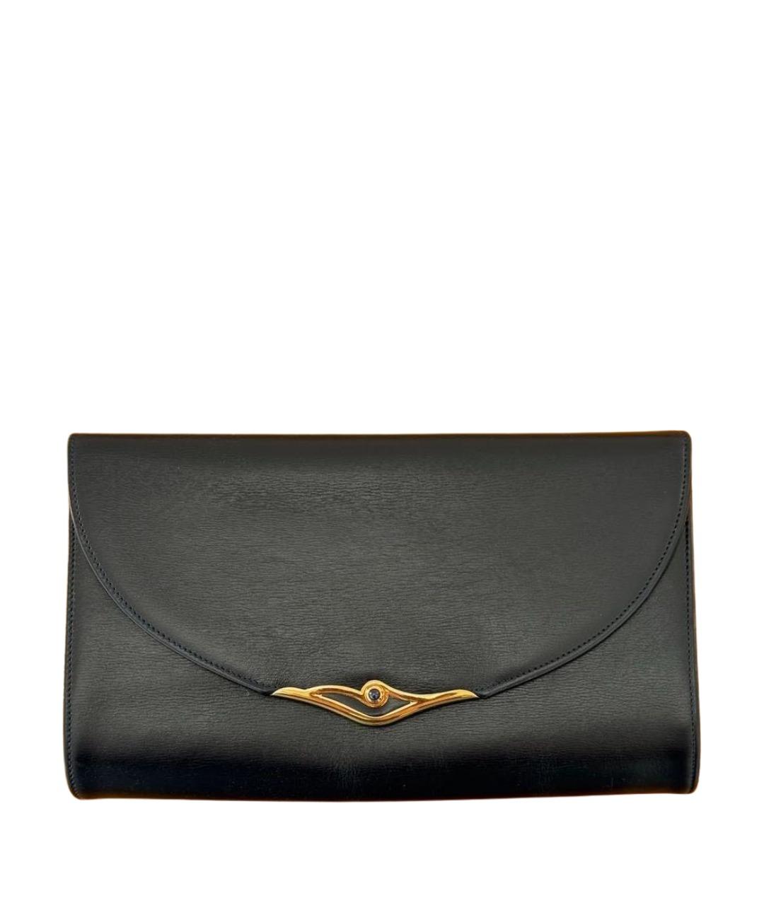 CARTIER Черная кожаная сумка через плечо, фото 1