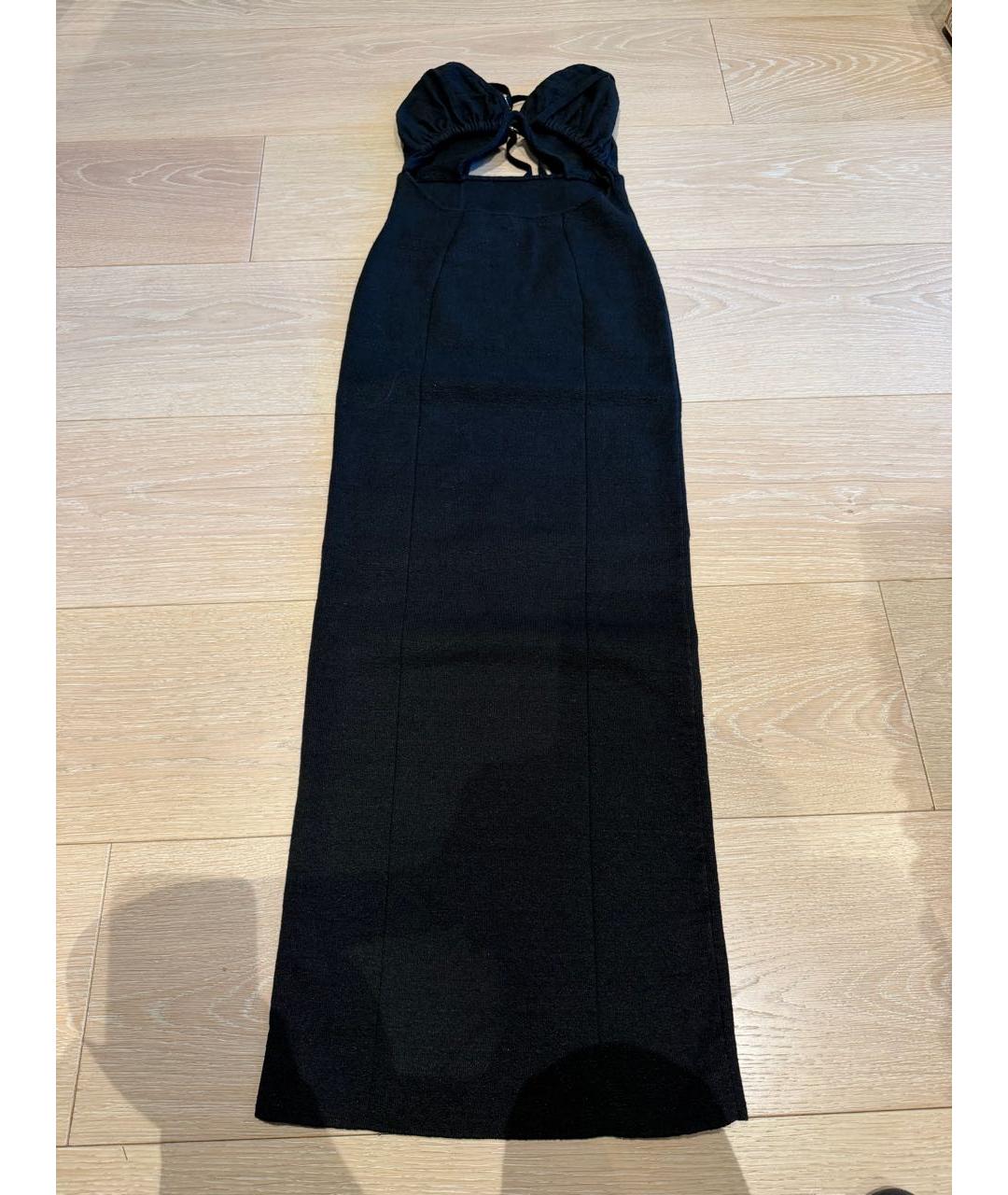 JACQUEMUS Черное повседневное платье, фото 5