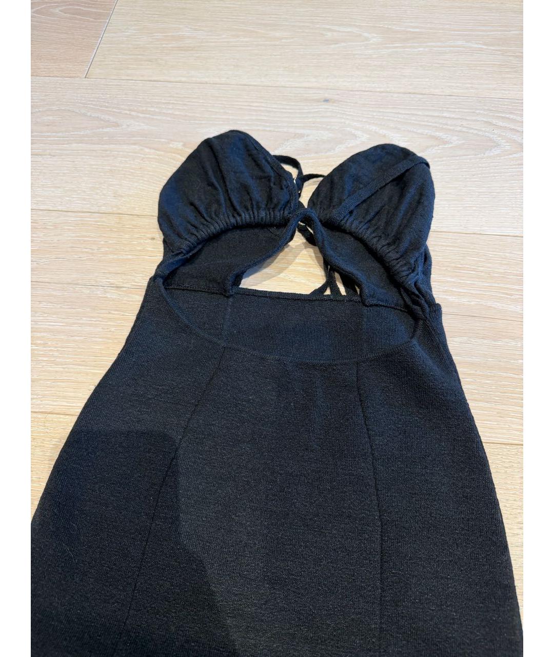 JACQUEMUS Черное повседневное платье, фото 4