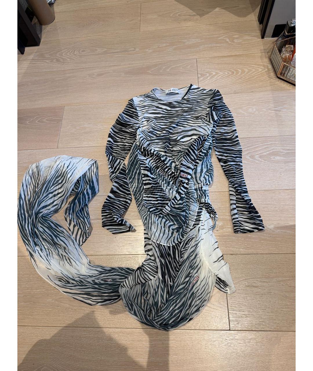 THE ATTICO Мульти коктейльное платье, фото 3