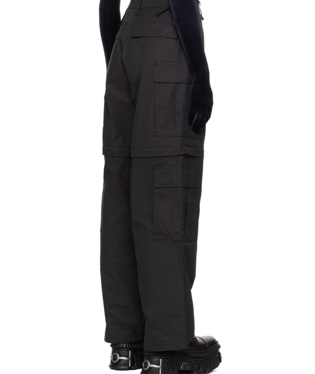 VETEMENTS Черные брюки широкие, фото 2