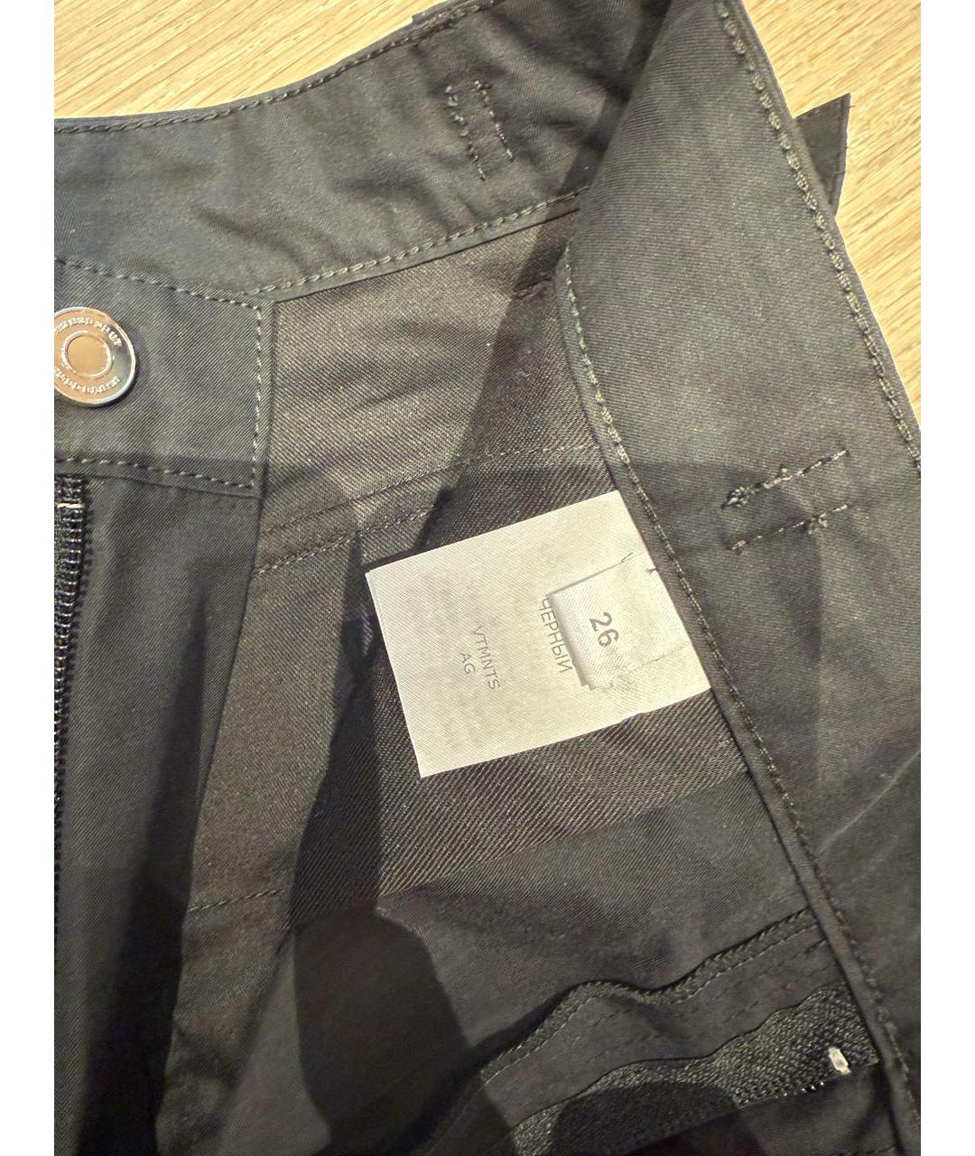 VETEMENTS Черные брюки широкие, фото 6