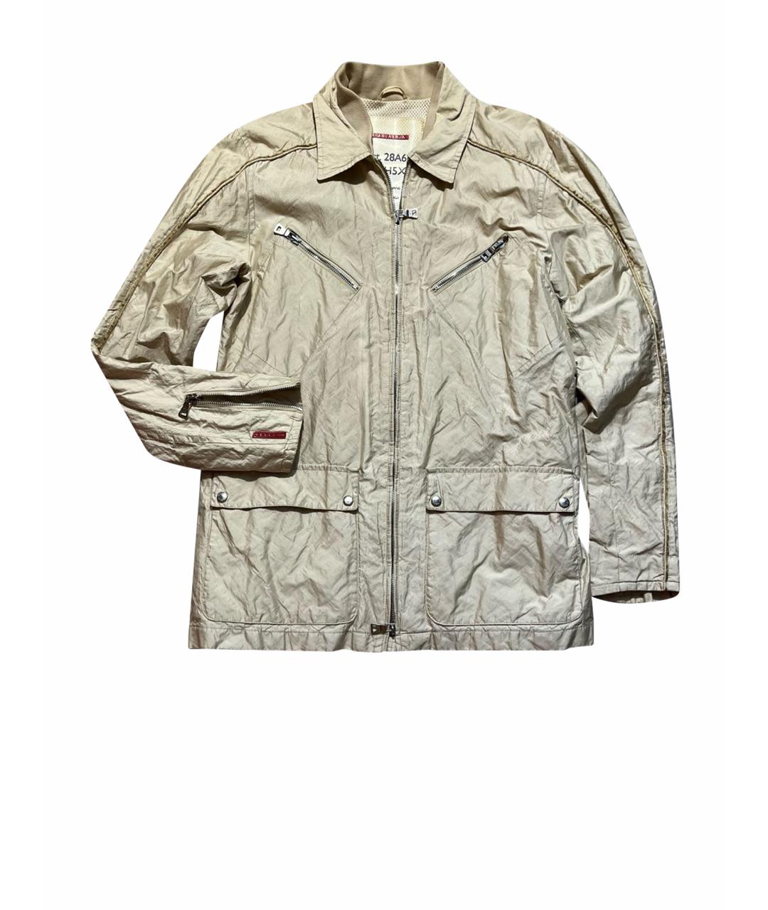 PRADA Бежевый тренч/плащ, фото 1