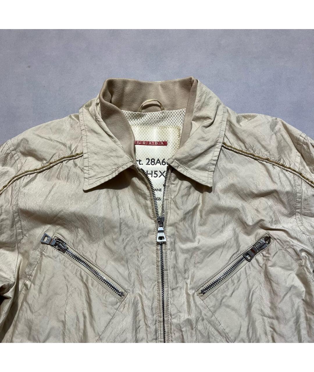 PRADA Бежевый тренч/плащ, фото 8