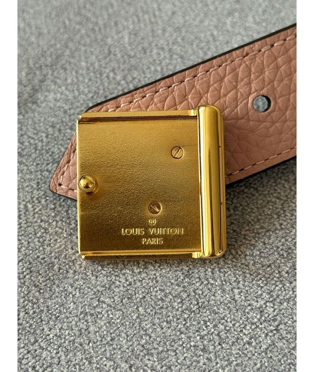 LOUIS VUITTON Коричневый ремень, фото 7