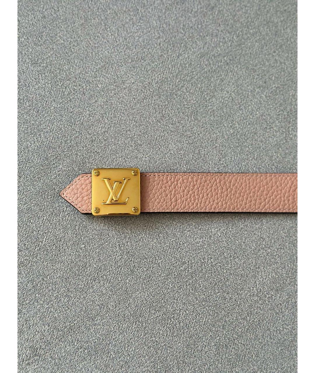 LOUIS VUITTON Коричневый ремень, фото 6