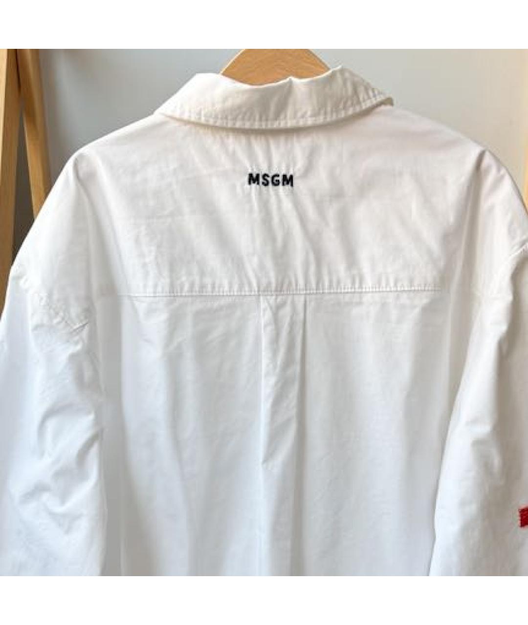 MSGM Белый хлопковый комплект, фото 6