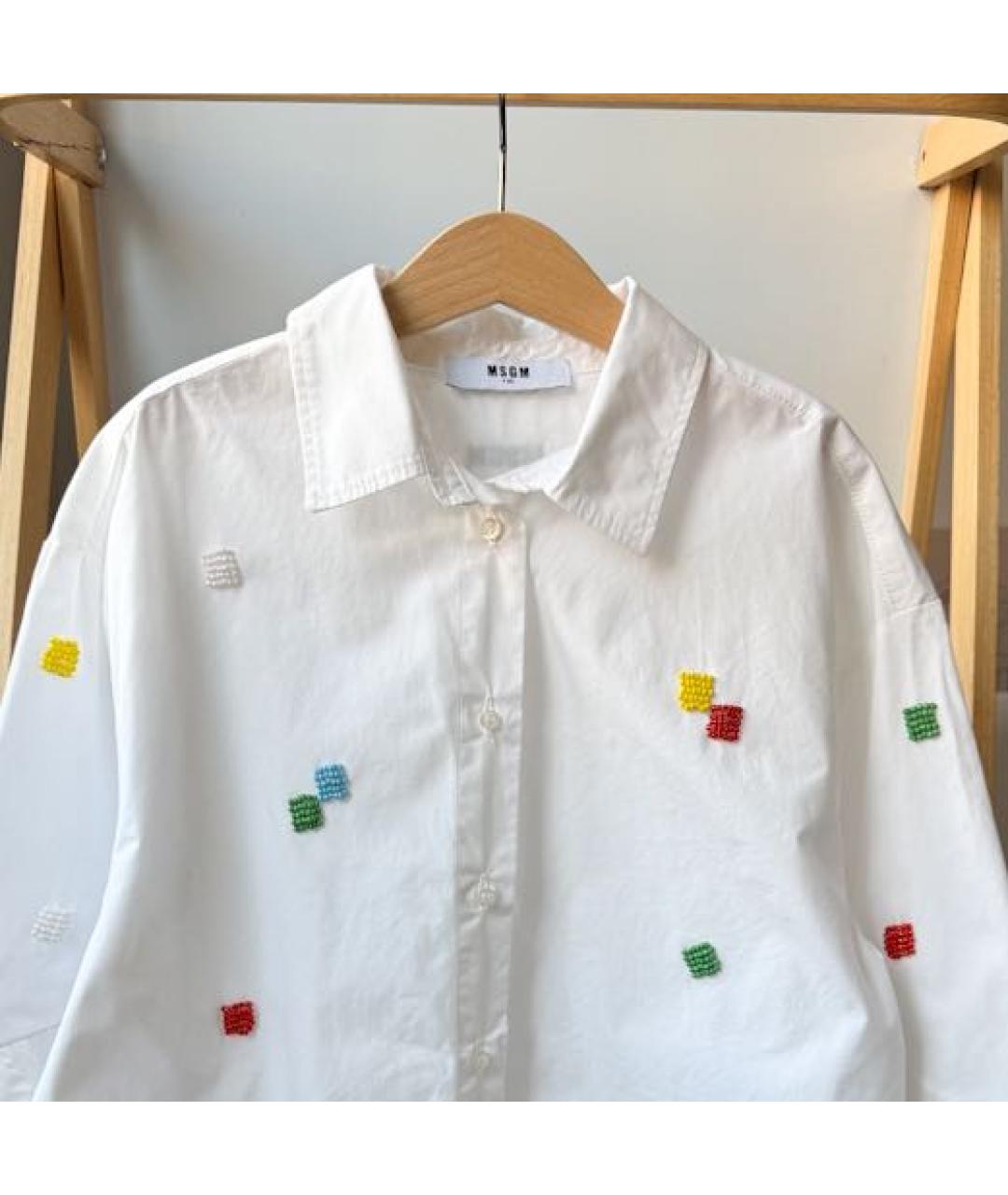 MSGM Белый хлопковый комплект, фото 5