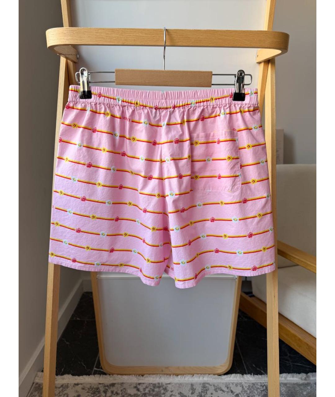 VERSACE Розовый хлопковый комплект, фото 6