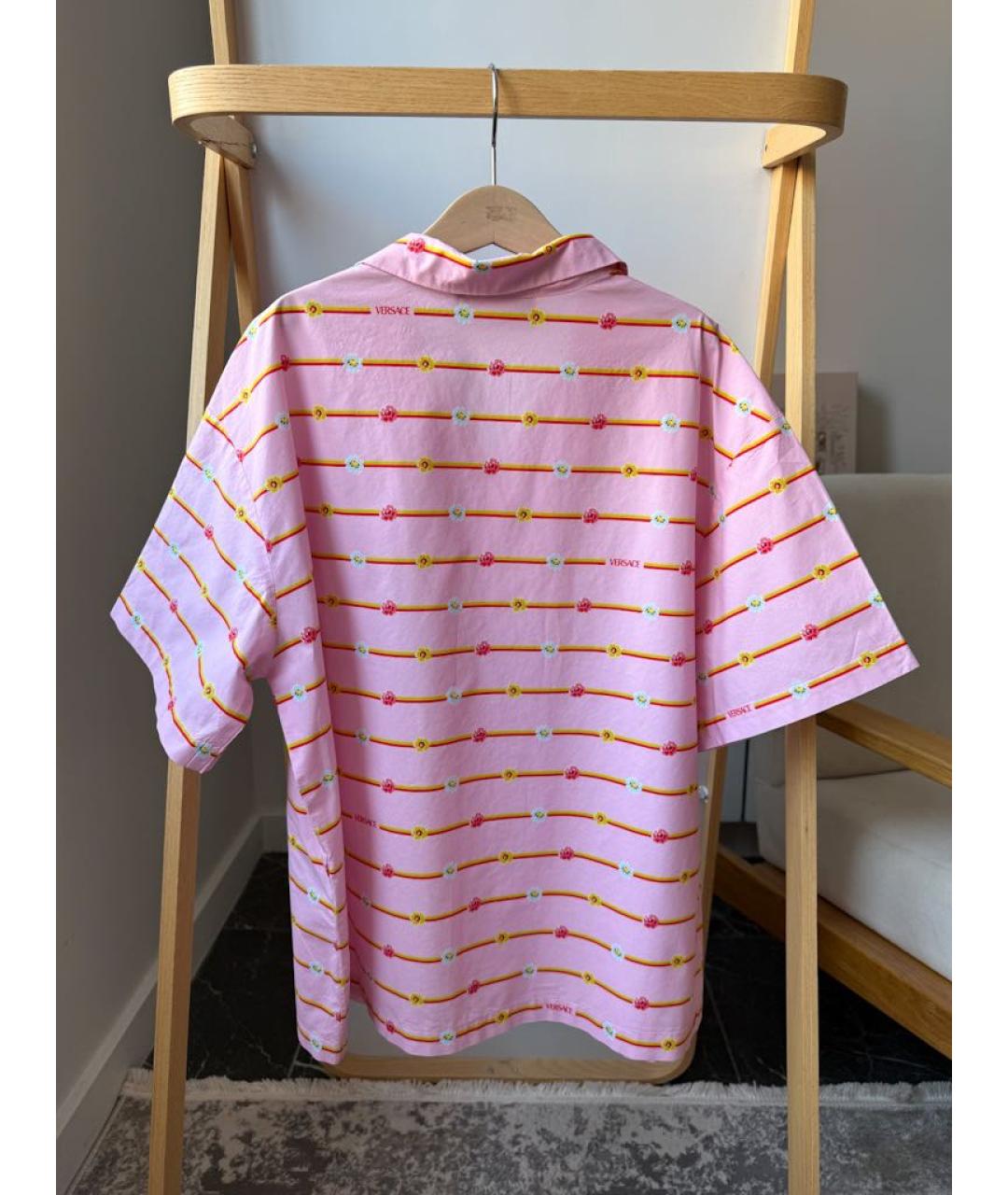 VERSACE Розовый хлопковый комплект, фото 8