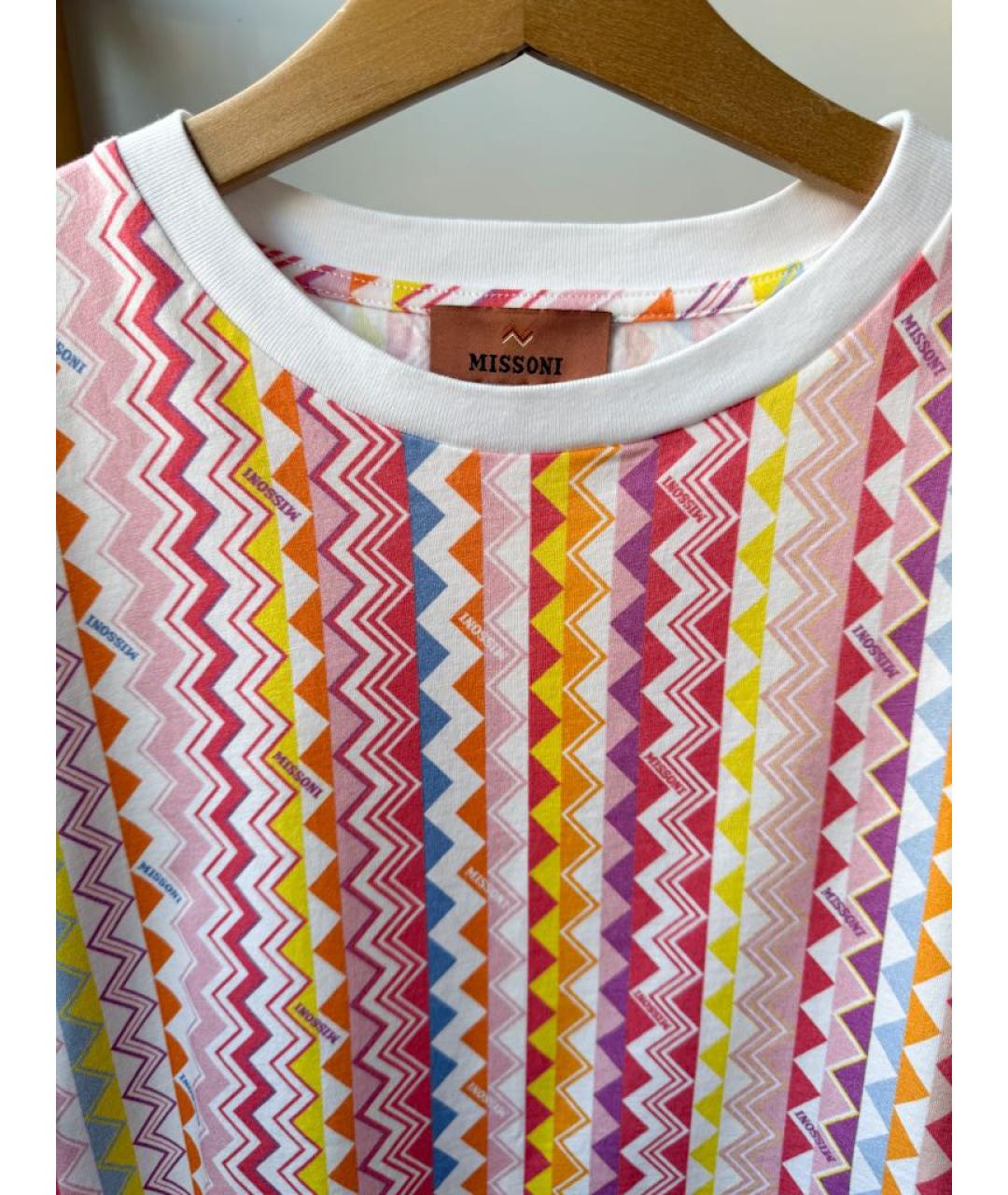 MISSONI Розовый хлопковый детская футболка / топ, фото 4