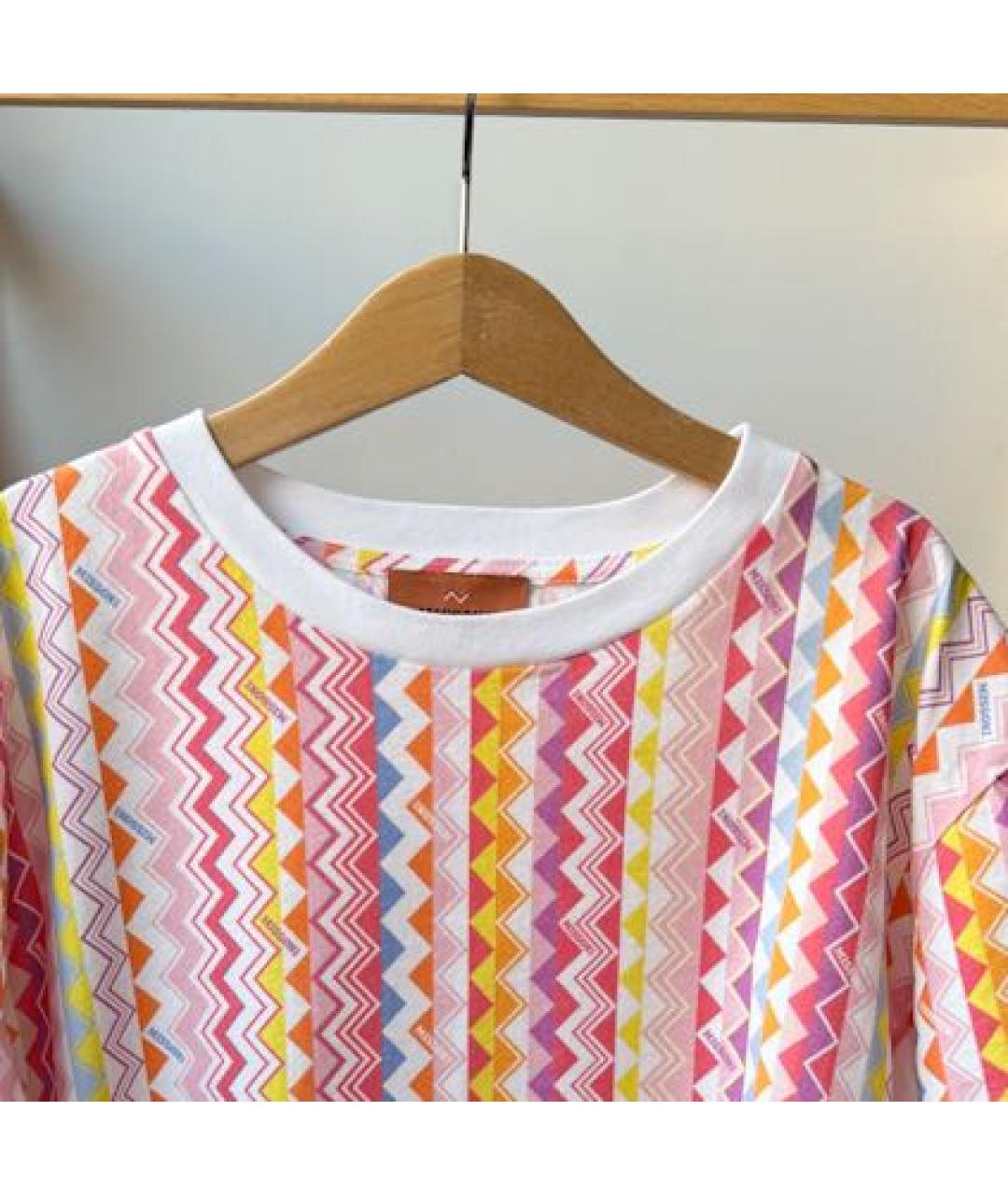 MISSONI Розовый хлопковый детская футболка / топ, фото 3