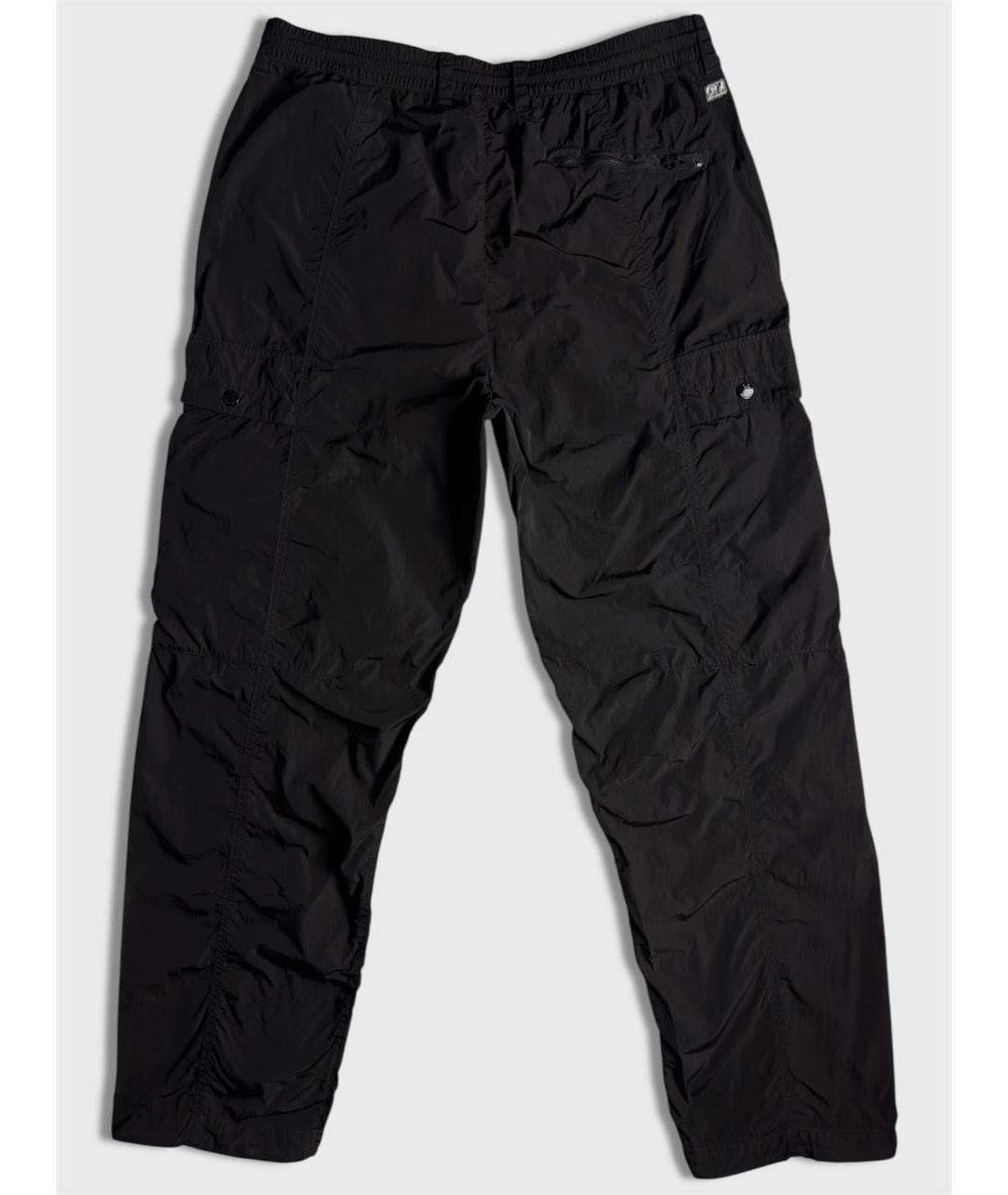 CP COMPANY Черные полиамидовые повседневные брюки, фото 2