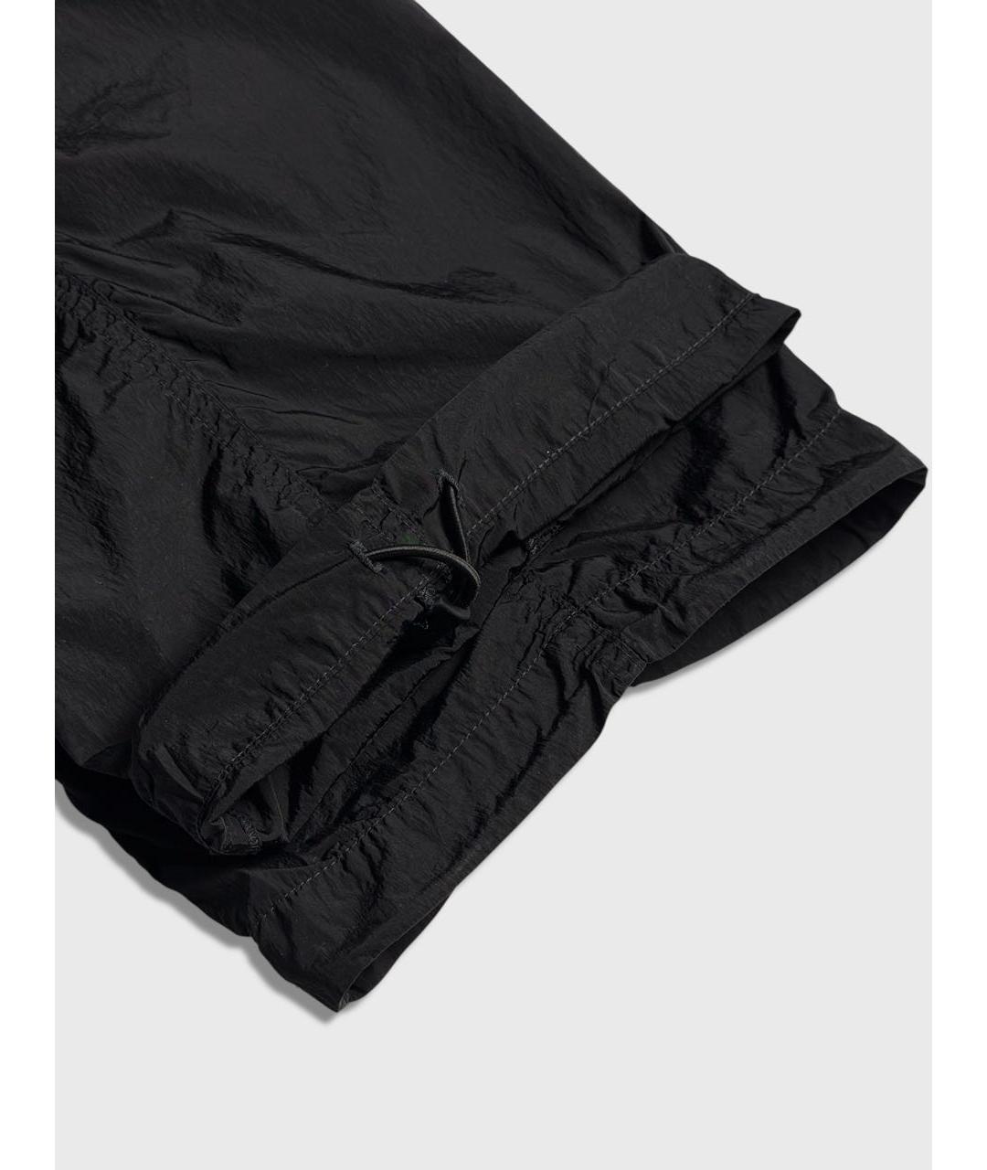 CP COMPANY Черные полиамидовые повседневные брюки, фото 5