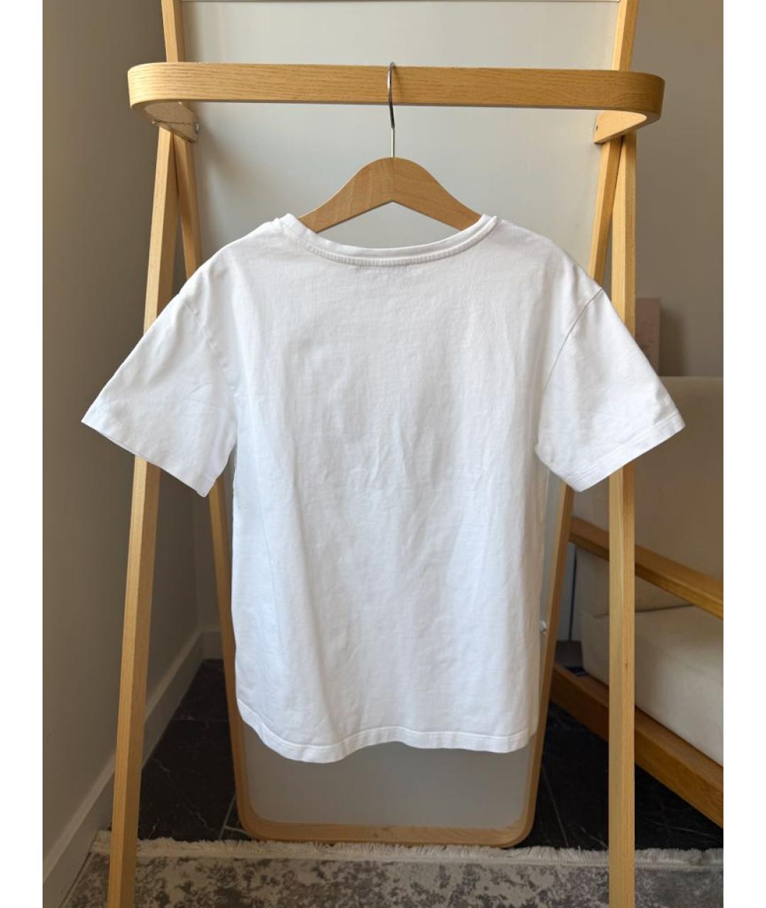 CHRISTIAN DIOR Белый хлопковый детская футболка / топ, фото 3