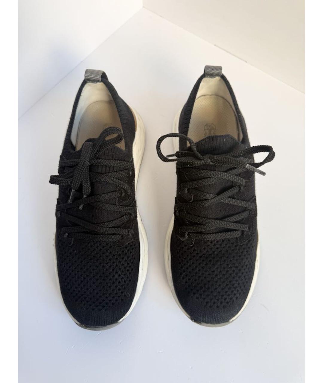 BRUNELLO CUCINELLI Черные текстильные кеды, фото 3