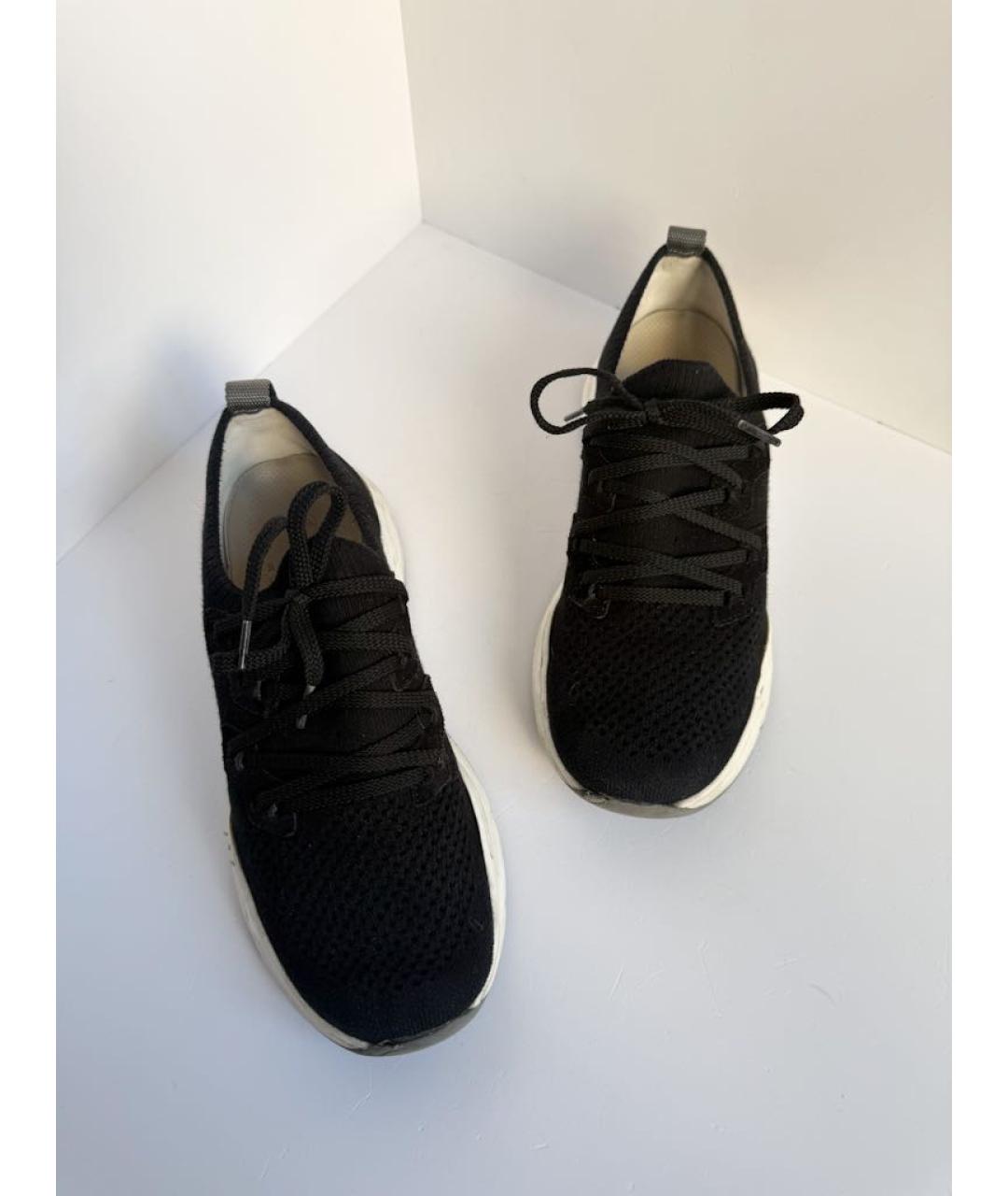 BRUNELLO CUCINELLI Черные текстильные кеды, фото 2