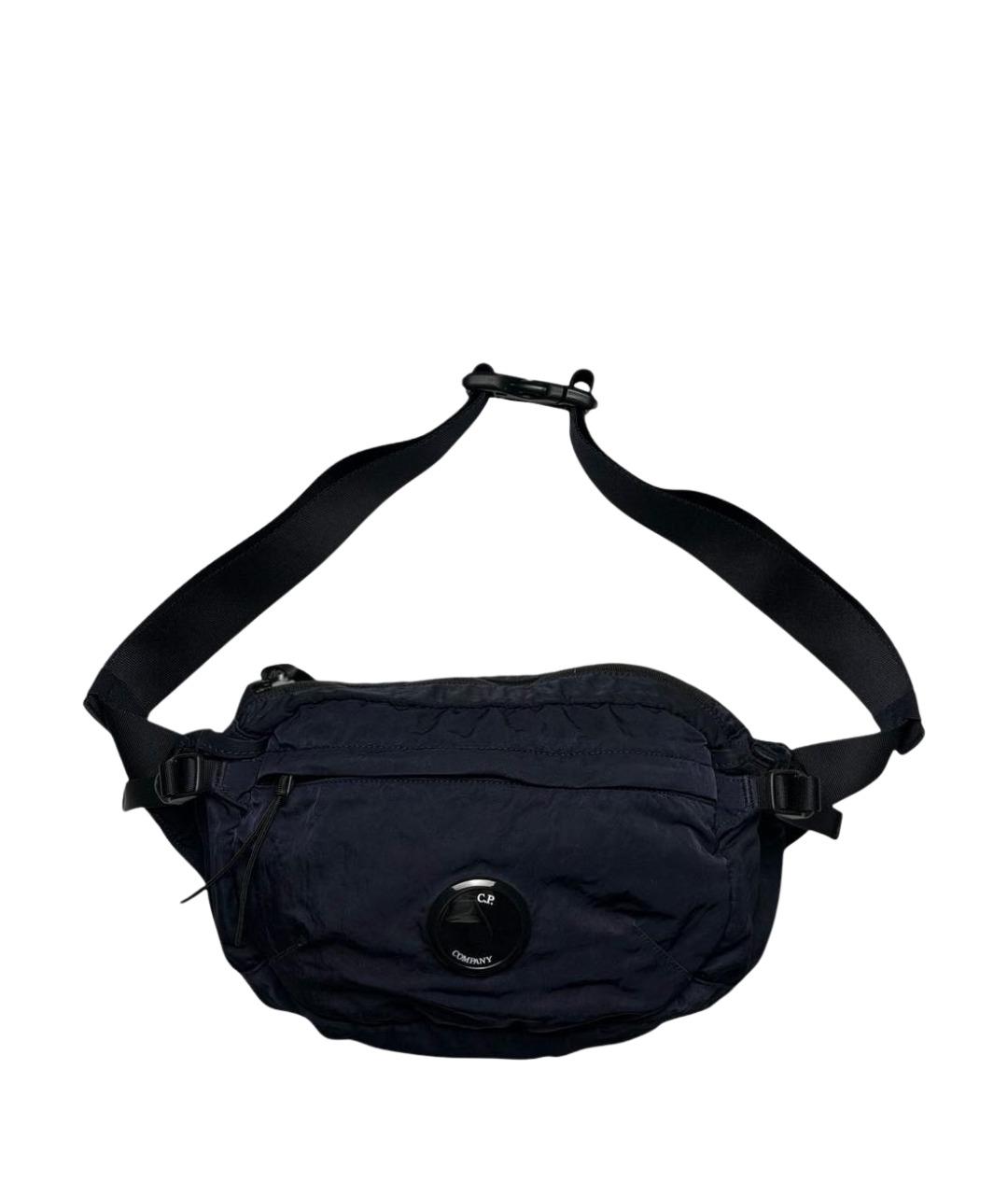 CP COMPANY Темно-синяя поясная сумка, фото 1