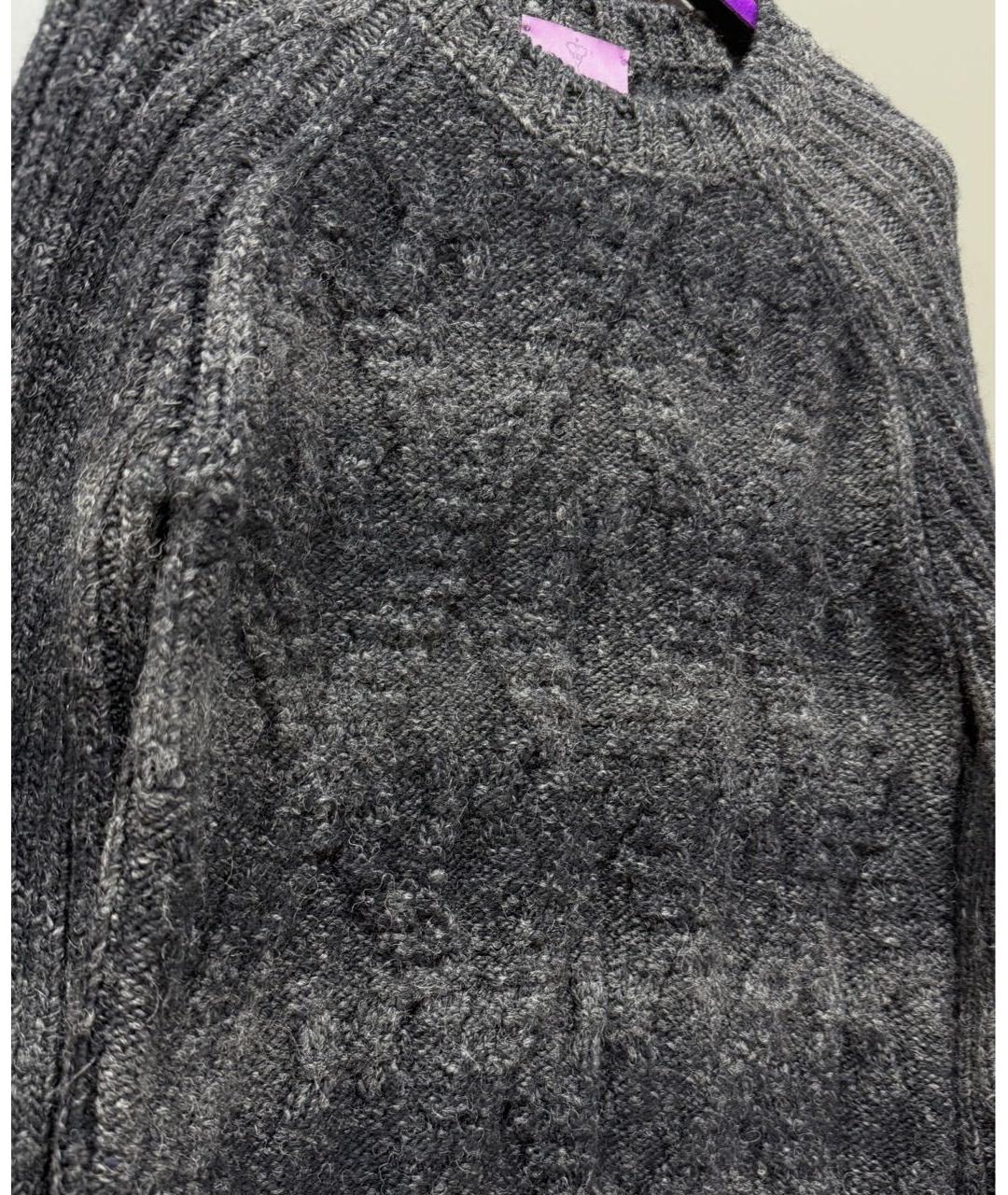 IRFE Антрацитовый шерстяной джемпер / свитер, фото 4