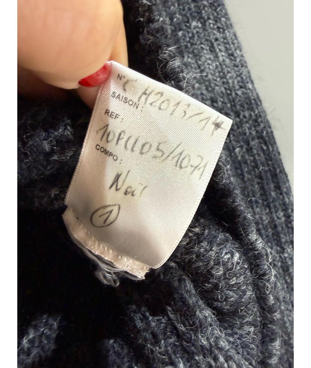 IRFE Антрацитовый шерстяной джемпер / свитер, фото 6