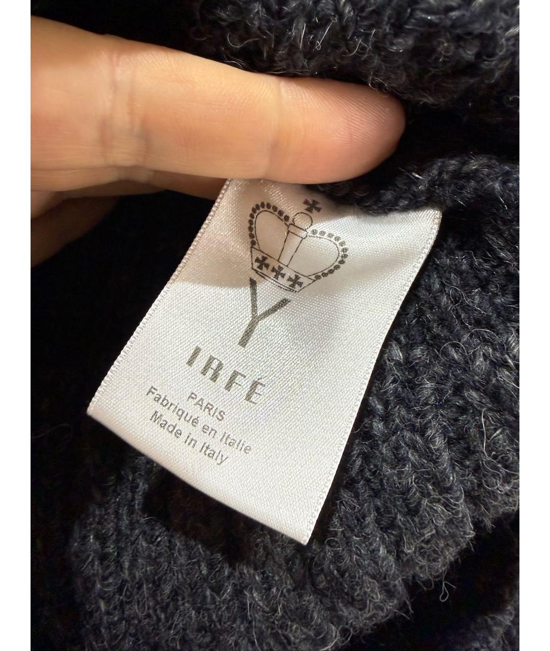 IRFE Антрацитовый шерстяной джемпер / свитер, фото 5