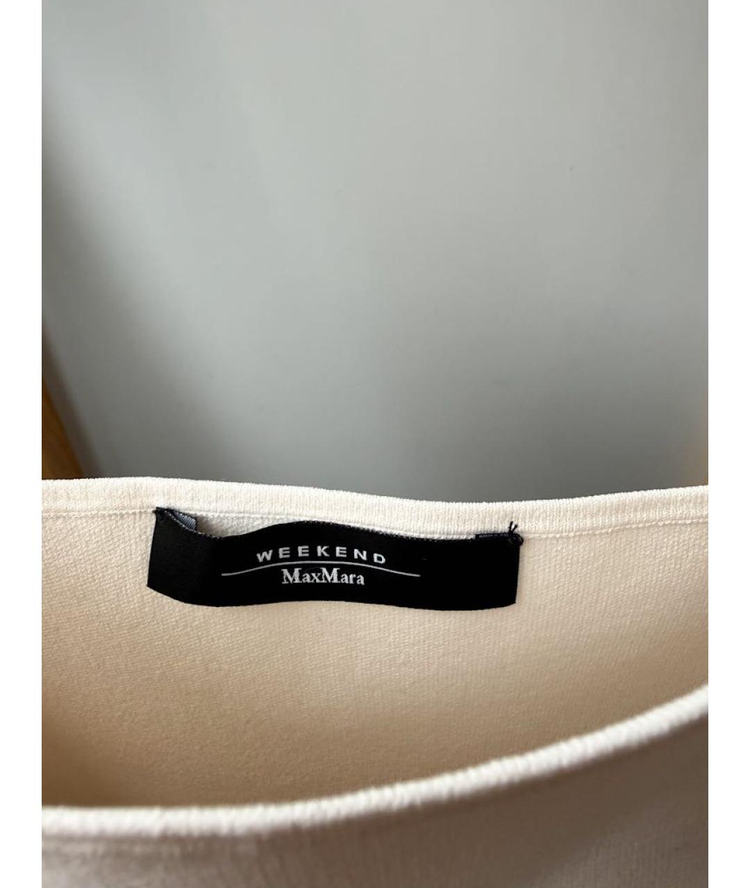 WEEKEND MAX MARA Белая майка, фото 3
