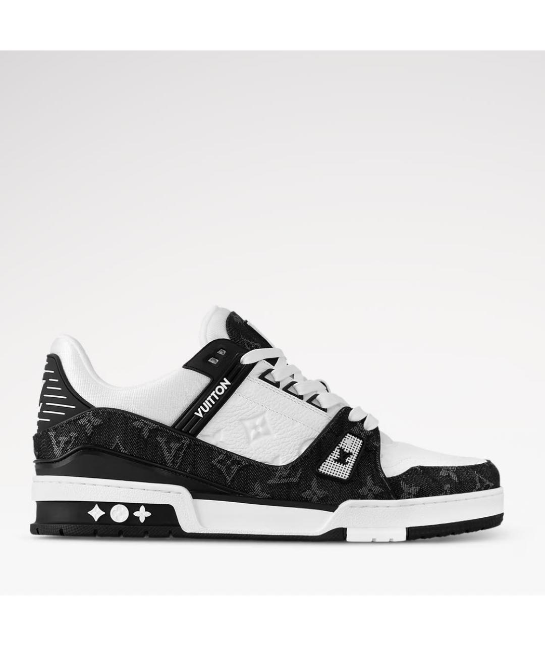 LOUIS VUITTON Белые низкие кроссовки / кеды, фото 5