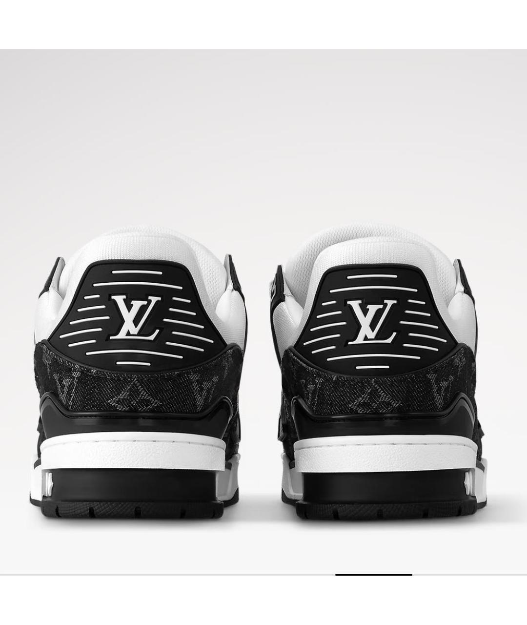 LOUIS VUITTON Белые низкие кроссовки / кеды, фото 4