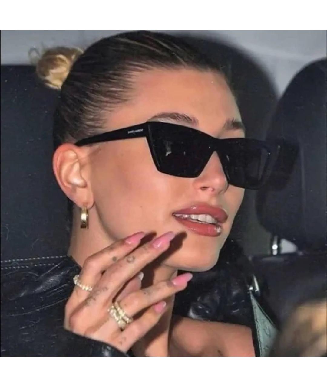 SAINT LAURENT Черные солнцезащитные очки, фото 5