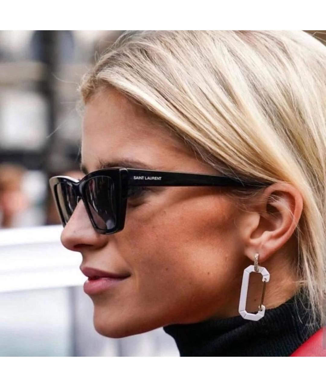 SAINT LAURENT Черные солнцезащитные очки, фото 6