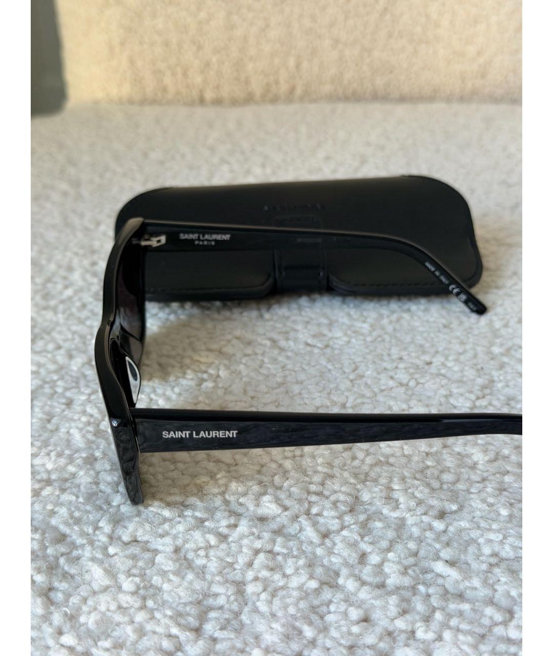 SAINT LAURENT Черные солнцезащитные очки, фото 3