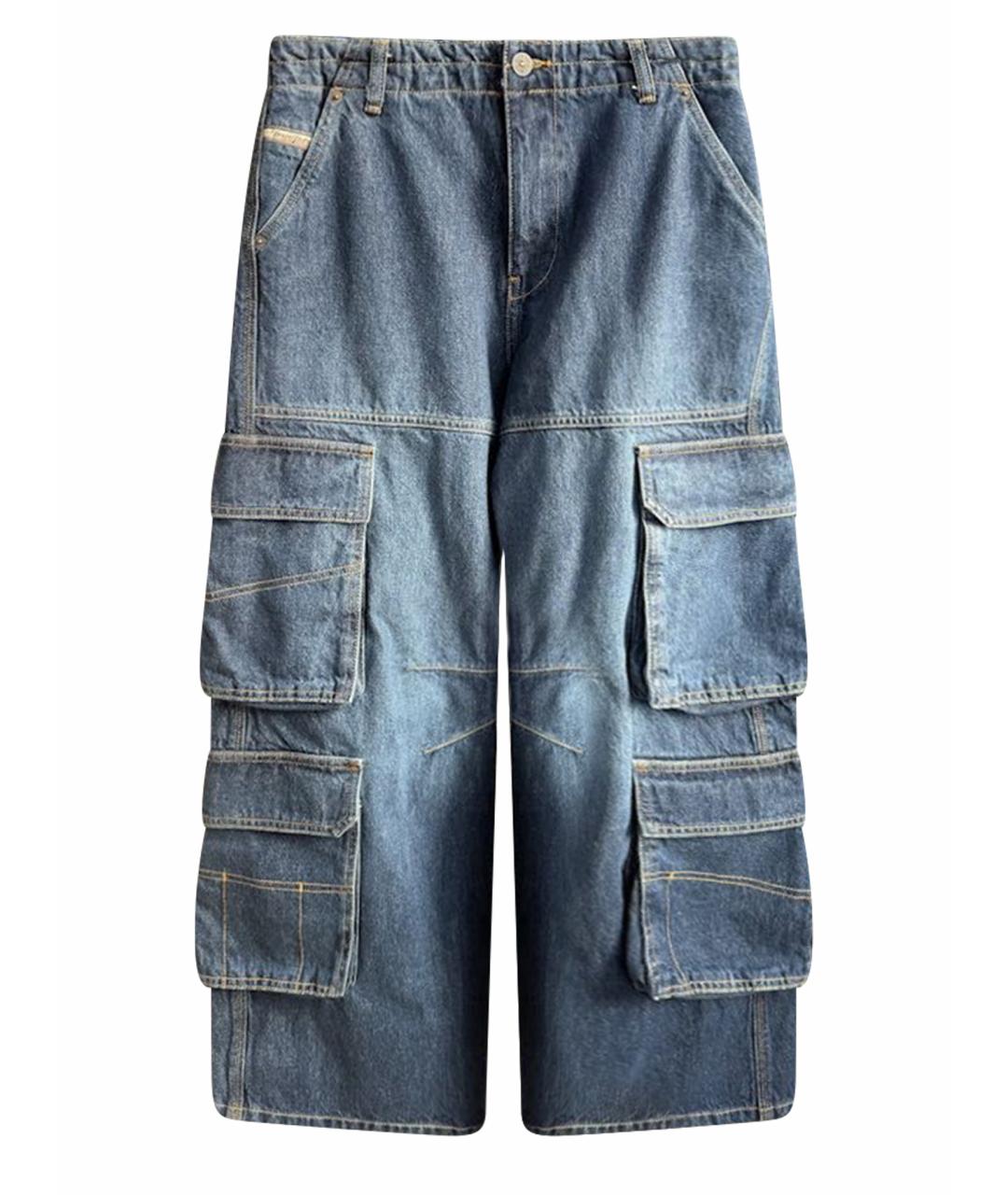 DIESEL Хлопковые прямые джинсы, фото 1