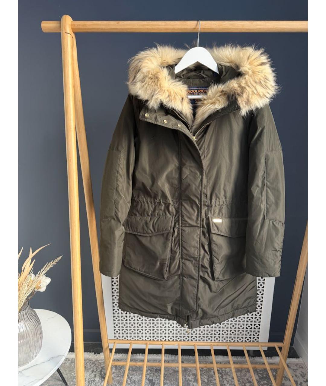 WOOLRICH Хаки пуховик, фото 5