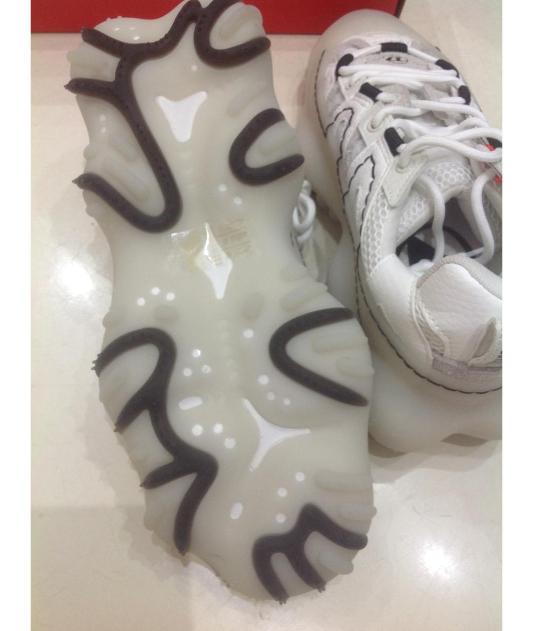 DIESEL Бежевые текстильные кроссовки, фото 8