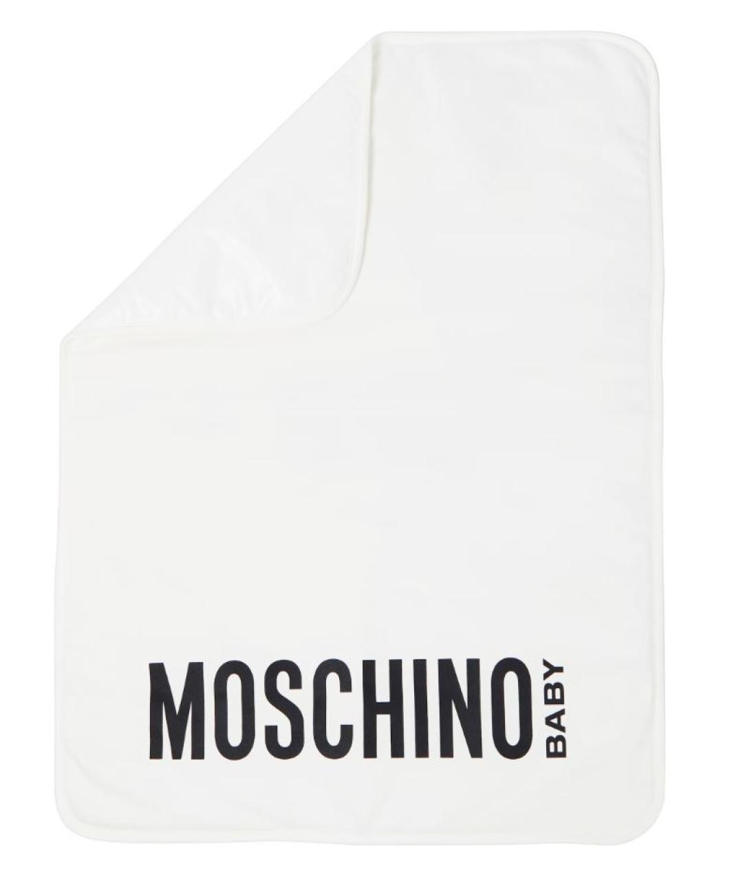 MOSCHINO Белая сумка через плечо, фото 5