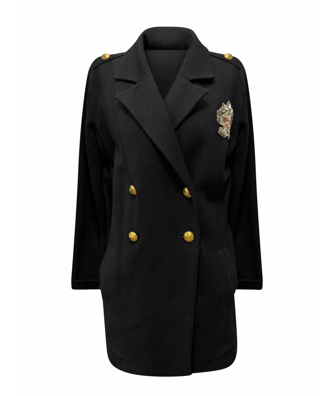 PINKO Черный полиэстеровый жакет/пиджак, фото 1