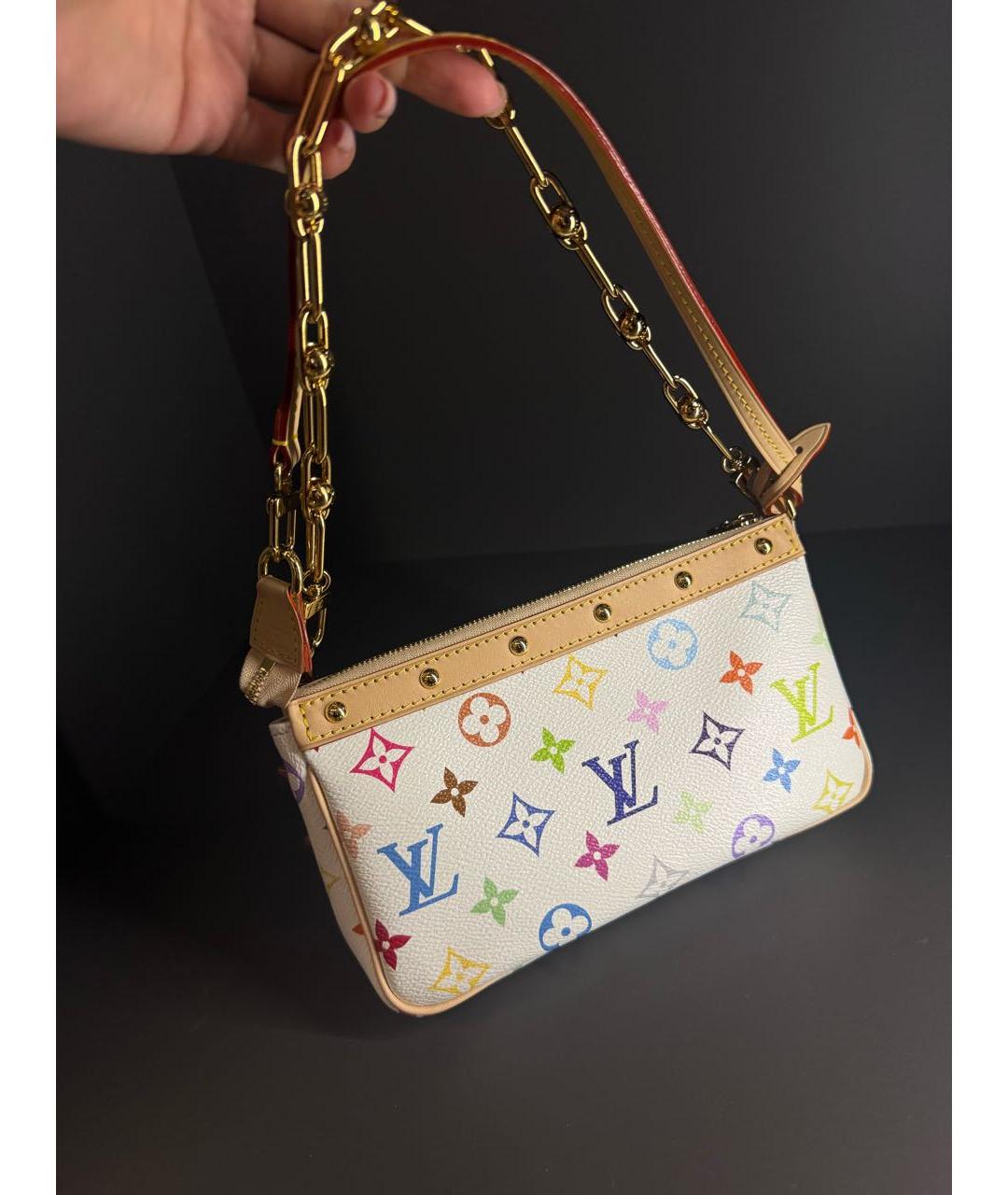 LOUIS VUITTON Мульти кожаная сумка с короткими ручками, фото 5