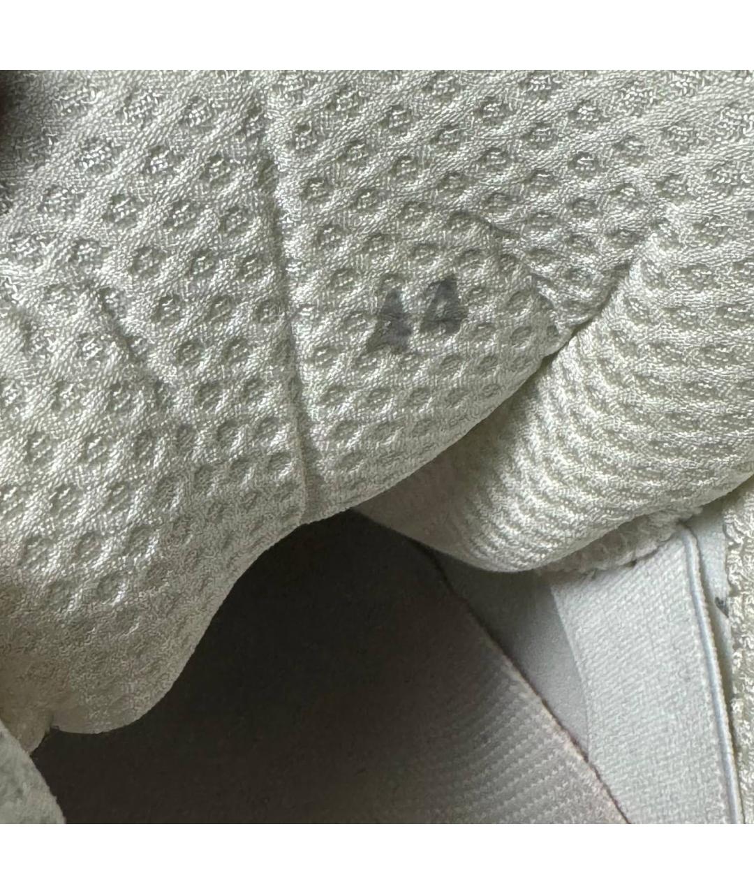 RAF SIMONS Бежевые текстильные низкие кроссовки / кеды, фото 6