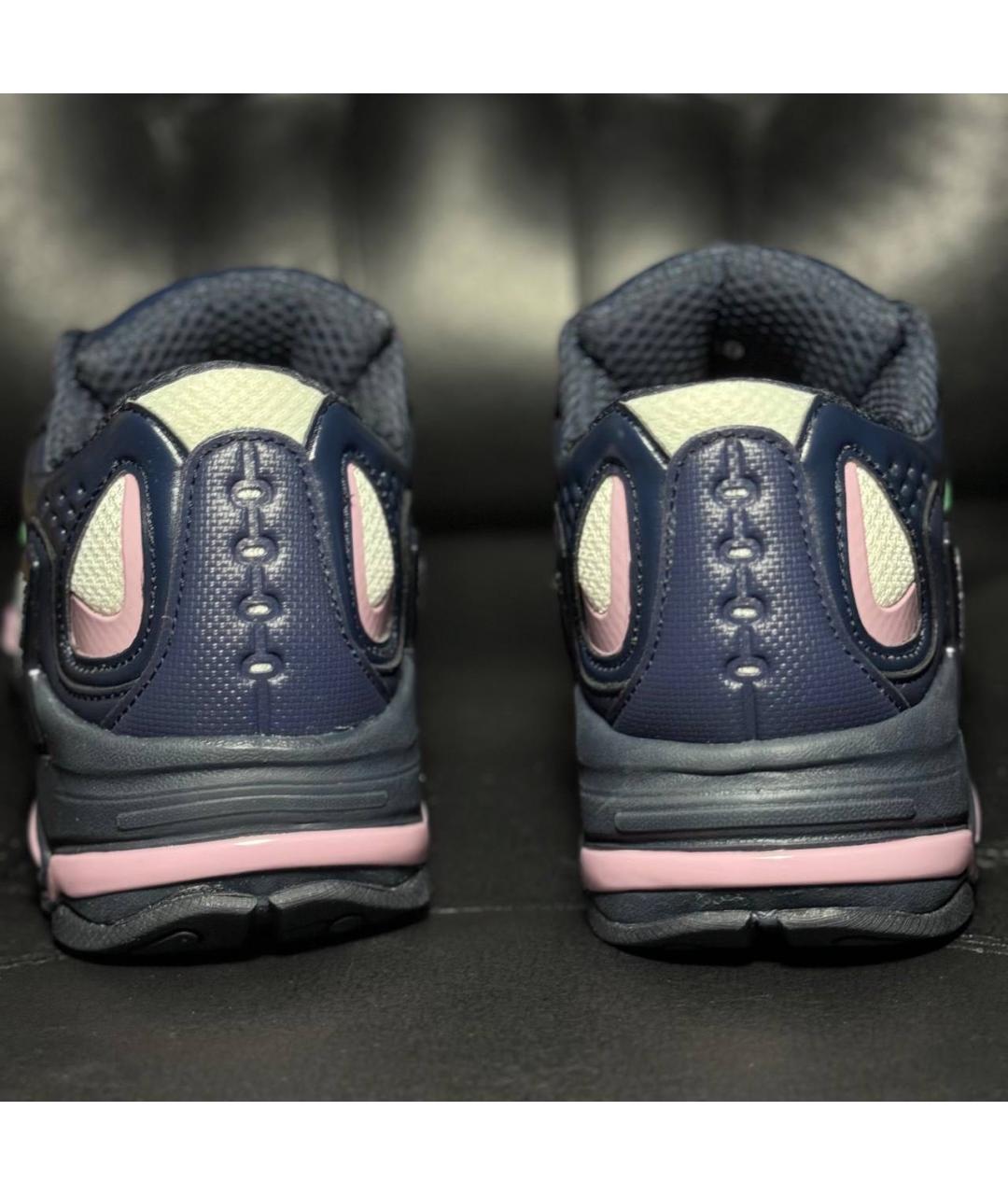 RAF SIMONS Темно-синие текстильные кроссовки, фото 2