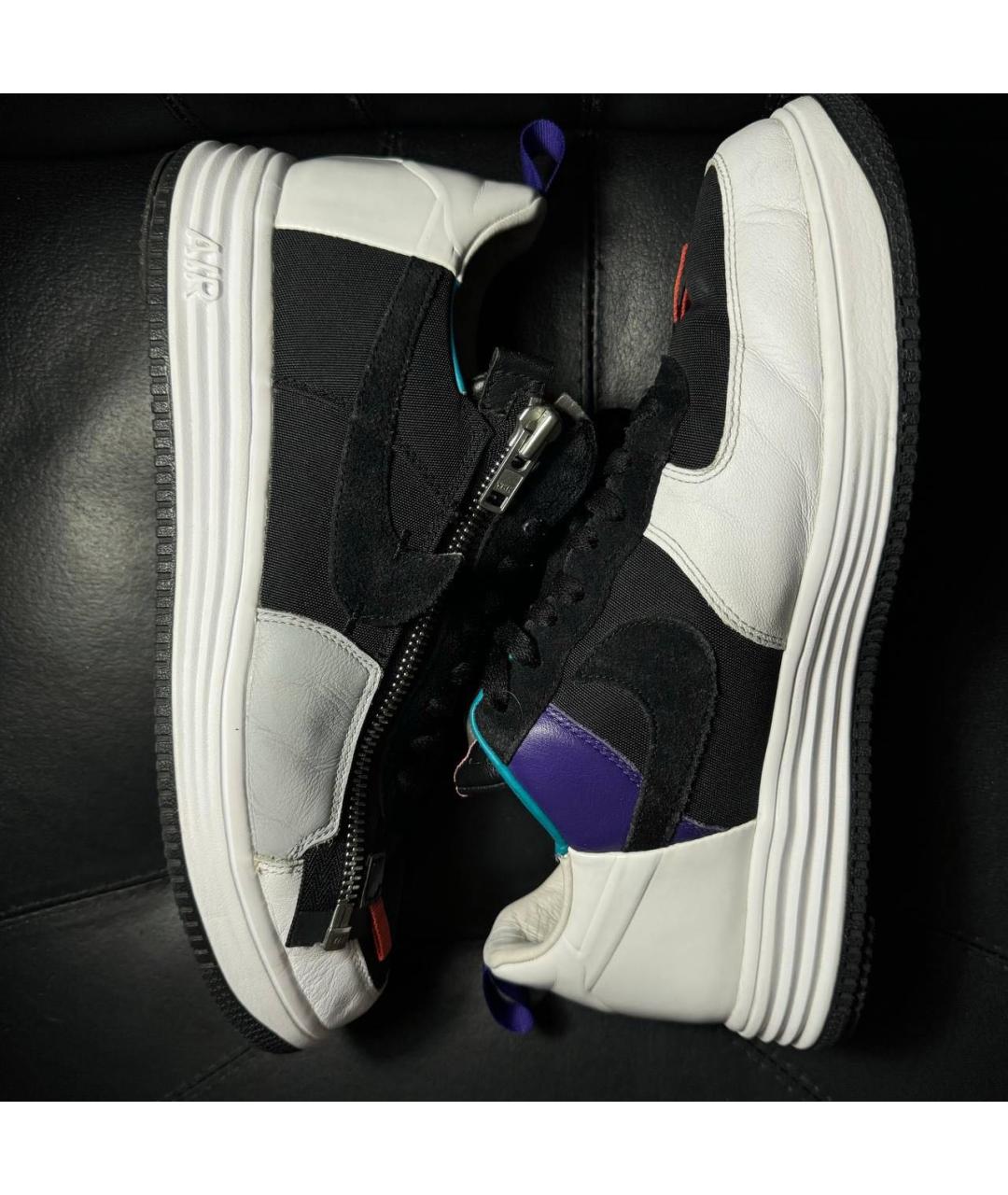 ACRONYM® Белые кожаные низкие кроссовки / кеды, фото 4