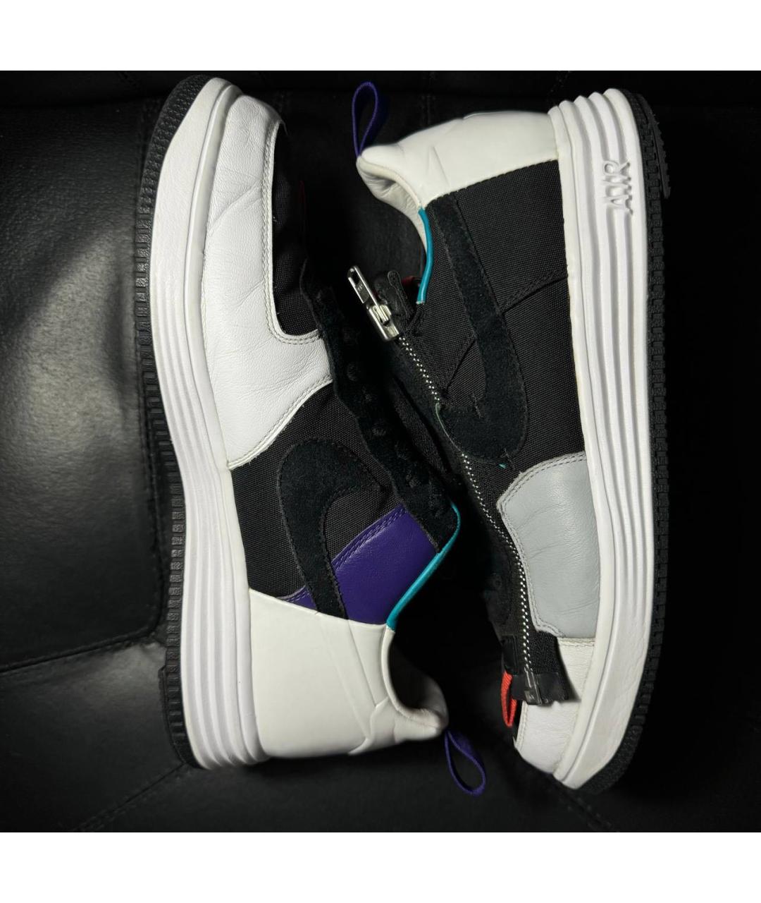 ACRONYM® Белые кожаные низкие кроссовки / кеды, фото 5